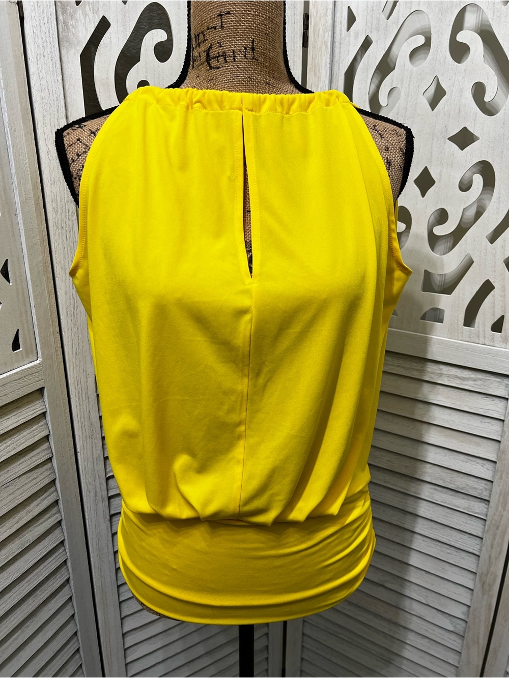 Julian Chang Yellow Sleeveless
